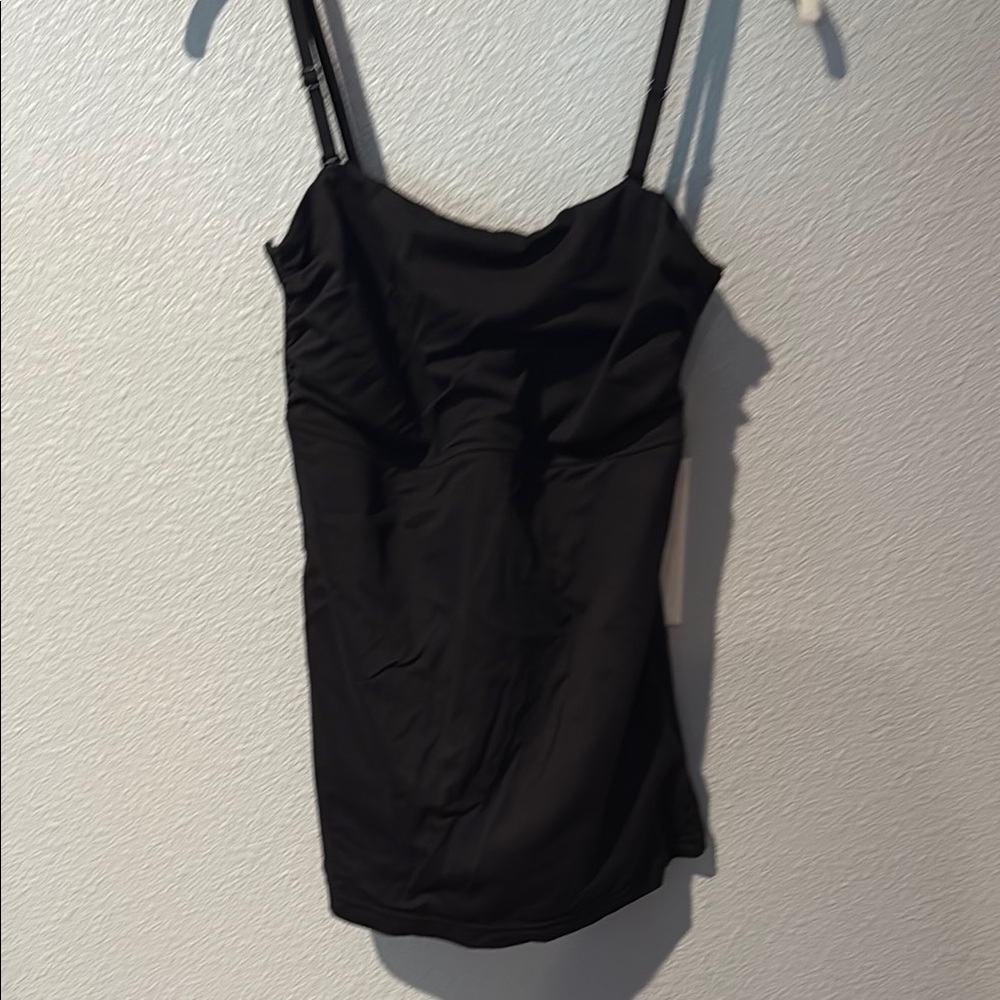Self-Expressions By Maidenform Black Camisole Top NWOT